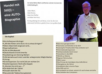 AUTO-Biographie (Foto: Prof. Hannes Brachat)
